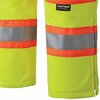 Pioneer Hi-Vis, Lightweight Traffic Safety Work Pants, Yellow/Green, 3XL V1070360U-3XL
